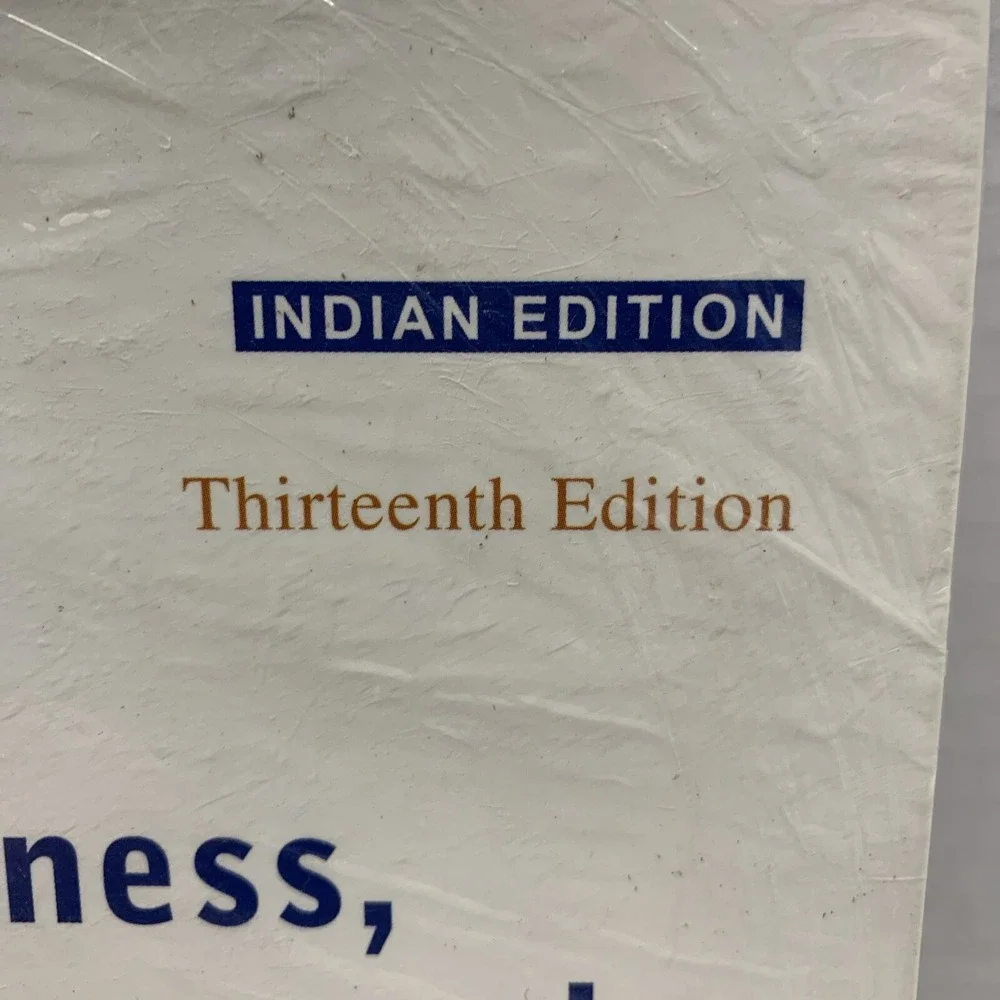 Business Government and Society by Steiner 13th Indian Edition New!
